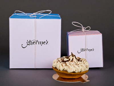 Ghermez bakery art direction branding graphic design