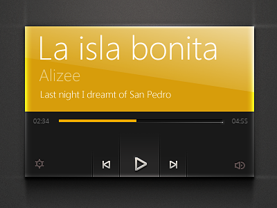 Music Player app china iphone mvben ui