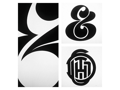 Today ampersand lettering monogram type typeverything typography