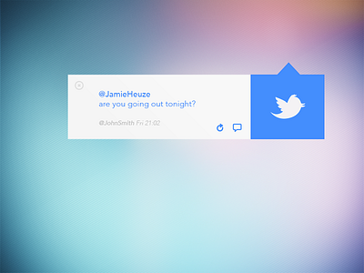 Twitter Notification Rebound notification rebound simple twitter