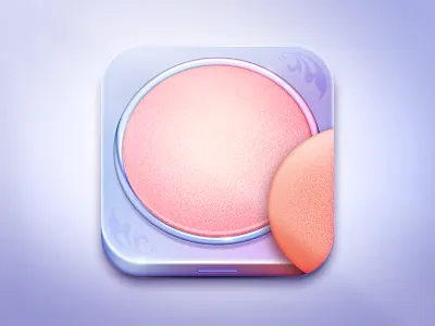 Pressed Powder icon ios iphone powder ui