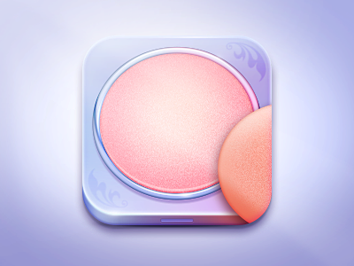 Pressed Powder icon ios iphone powder ui