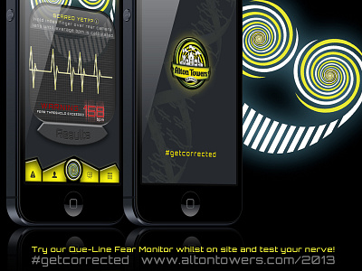 Alton Towers App Advertising 2013 altontowers icon ios iphone5 jakdempsey newride sw7 topsecret ui