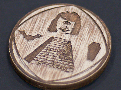 laser cut coins band branding coins laser