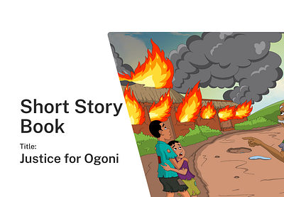 Justice for Ogoni Story Book character illustration digital art graphic design illustration visual design