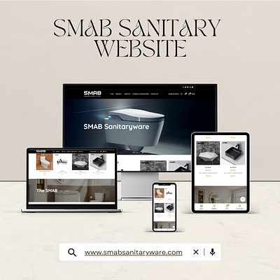 Smab Sanitary Ware Website Development itcroc website wordpress