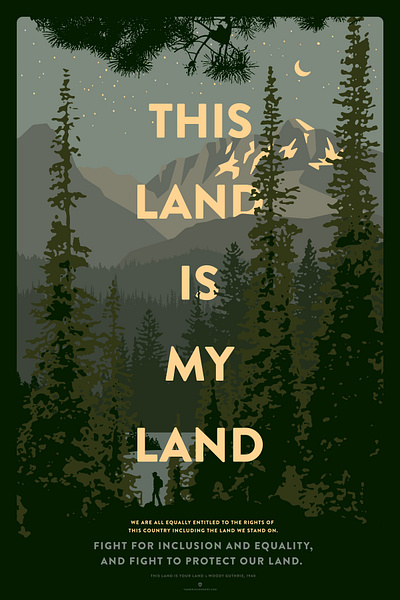 Poster / This Land is My Land