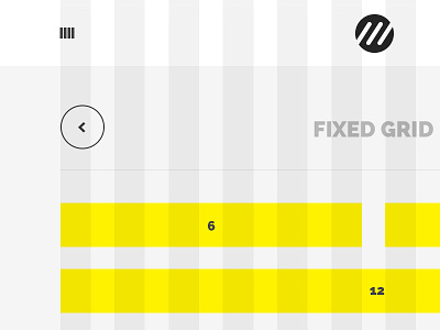 Profound Grid - "Fixed Grid" example detail - grid view grid system interactive interactive design layout responsive responsive design site ux web webdesign website