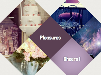 Diagonal Thumbnails Gallery css3 diagonal diamonds paris web design