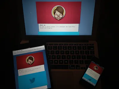 Personal Site mobile personal responsive web