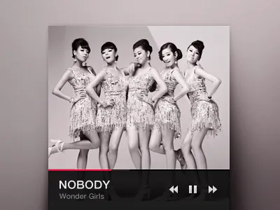 Mini Music Player btn design button design movie movie player music music player player player design ui ui kit user interface