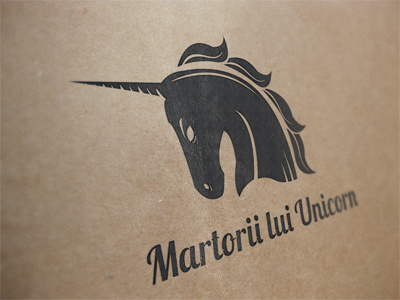 Dribbble 156 apostol art black branding cartboard design directing elena greta identity inorog iscariotteh logo lui magic martorii print unicorn witness