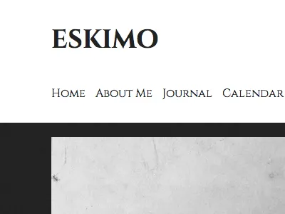 Eskimo clean eskimo theme white