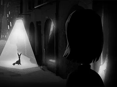 City 2d illustration short