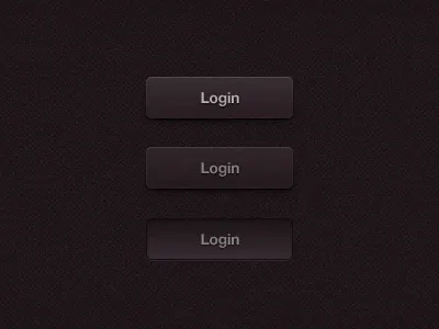 Brown Login Buttons btn btn design button button design buttons gui over push ui user experience user interface user interface designer ux