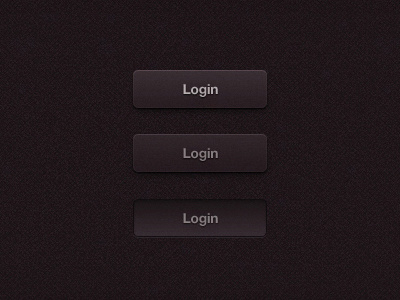 Brown Login Buttons btn btn design button button design buttons gui over push ui user experience user interface user interface designer ux