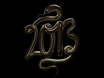 2013 F 3d typography