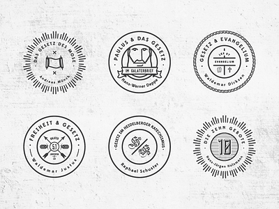 Article Badges (Final) badge bible draw editorial design edmond sans edmondsans graphic design illustration law line magazine pictogram vector