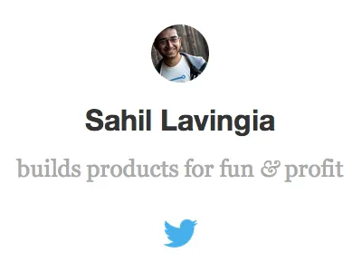 Personal website personal twitter website