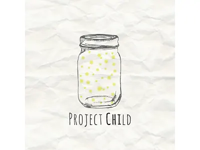 Project Child chicago child firefly jars logo typography vintage