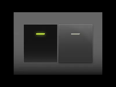 Switch [Sabotaged] 3d cyberpunk futuristic plastic switch ui