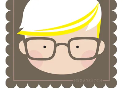 Kimpatsu illustration illustrator self portrait vector