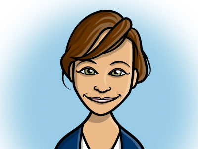 Ann Perkins cartooning illustration parks and recreation tv