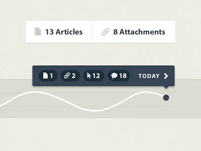 Timeline beige blue product design ui