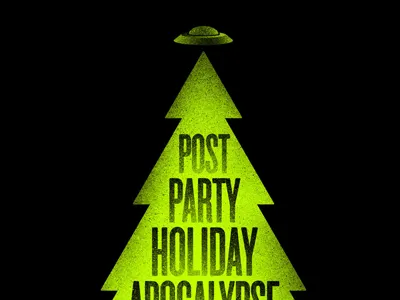 Invite to a holiday party.