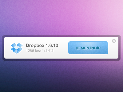 Download Button background button buttons download dropbox freebie purple ui