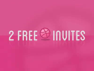 2 Free Invites debut dribbble dribbble invite invite invites prospects thanks welcome