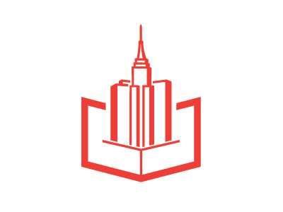 Building Books books building empire state icon