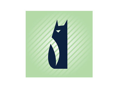 Lobo Avatar avatar blue cat green icon meow wolf