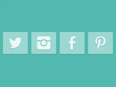 Branding Social Icons css symbolset vector