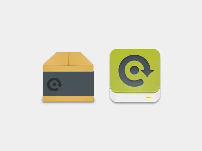 App in a box app box drive icon mac sync
