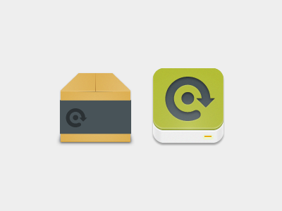 App in a box app box drive icon mac sync