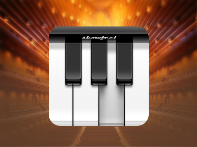 Piano icon app icon ios piano