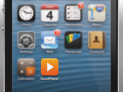 New GoodPlayer iOS icon clean icon ios movie new player video