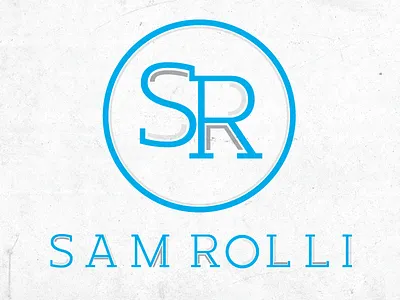 personal branding idea WIP badge blue branding personal preloslab serif slab texture