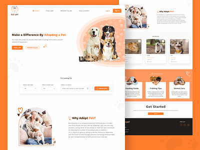 Pet Adoption Concept 🐾