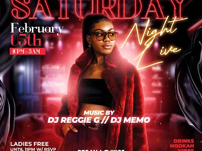 Night Club Flyer Template rb