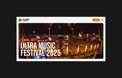 MUSIC FESTIVAL LANDING PAGE