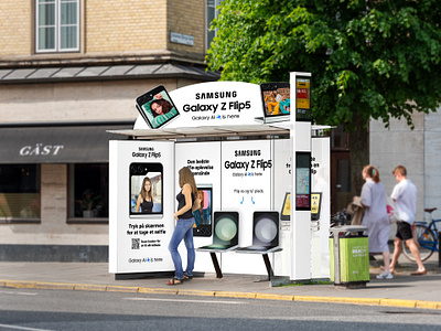 Samsung - bus shelter