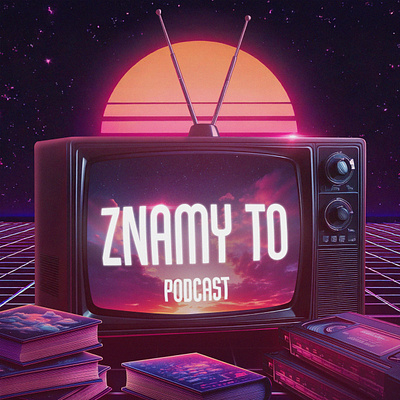 Podcast Cover Design (AI & PS) adobe firefly ai coverdesign graphic design photoshop retro synthwave