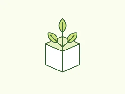 Green In A Box box green logo