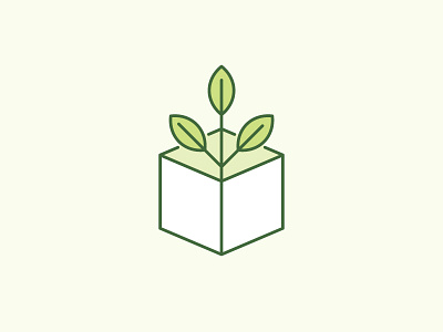 Green In A Box box green logo