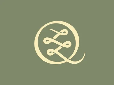 Q equity font knot l letter market q stocks street type typography wall woven