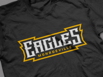 eagle type athletics eagles logo sports type typography