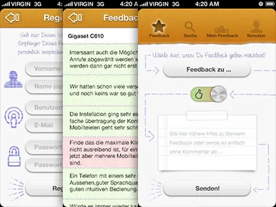 Feedback app feedback ios iphone