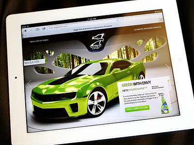 Eagle One Website Redesign automotive brand cars consumer interface products ui website